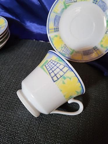 kuhinja komplet: Solje nove velike za kafu iz 90ih.god. Porcelanske solje svedski — 9