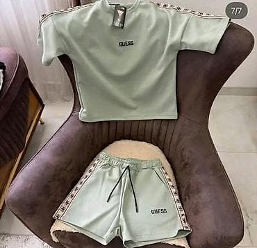 nike zenske torbice: GUESS i nike ženski komplet – majica kratkih rukava + šorts Turska — 5