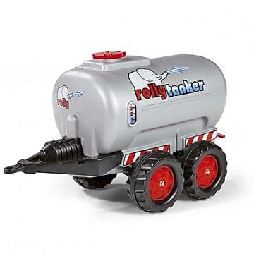 bicikle sa pomocnim tockovima: Prikolica Rolly cisterna siva – Rolly Toys Šifra proizvoda: 12 Zemlja — 1