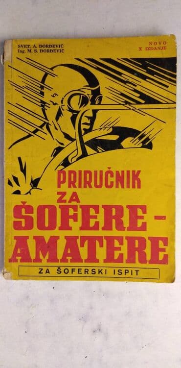 rubi serija sa prevodom na srpski: Knjiga:Prirucnik za sofere amatere,1959. god.160 strana — 1
