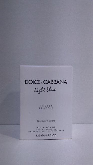DOLCE & GABBANA LIGHT BLUE DISCOVER VULCANO EDT125ML TSTR |