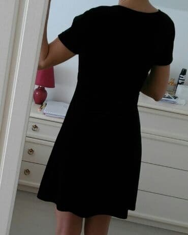 spavacice za dojenje h: H&M S (EU 36), color - Black, Evening, Short sleeves — 4