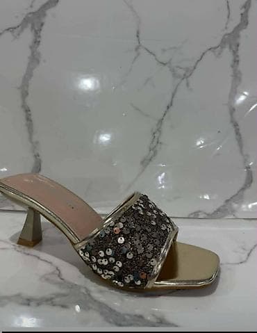 salonke niska stikla: Elegantne ženske cipele i sandale na potpeticu – više modela: Dostupni — 7