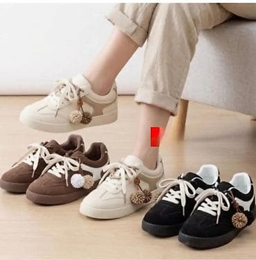 patike sabac: Ženske patike – casual/street stil - Model: niske patike sa ravnim — 2