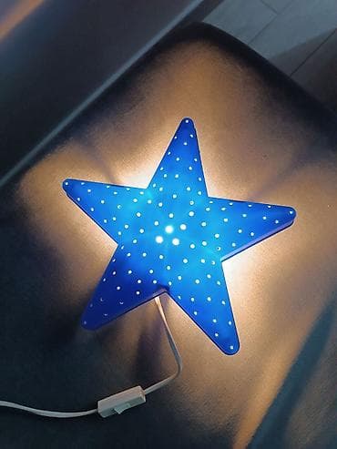 perjane lampe: Dekorativne zidne lampe za dečiju sobu – set raznobojnih modela - — 2