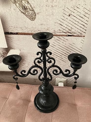 visina lavaboa standard: Elegantan svecnjak visine 40 cm i širine 36 cm — 4