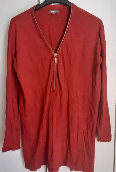 Women's Clothing: L, Single-colored, color - Red — 1