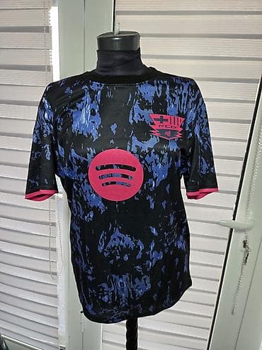 Messi Fudbalski dres – kratki rukav, tamna baza sa plavo-crnim