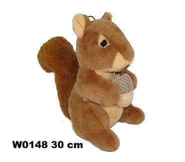 Plišana igračka veverica 30 cm - Mekana i prijatna na dodir, idealna