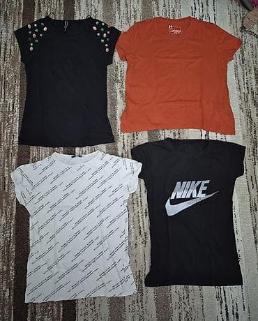 unisex majice sa štampom: Paket ženske garderobe – majice, pantalone i haljina Sadržaj: - — 3