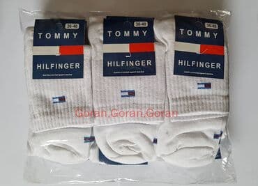 tommy hilfiger d: Muške pamučne čarape. Tommy hilfinger 3/4 muške pamučne čarape — 4