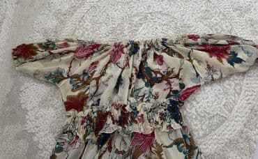 svilene spavacice sa ogrtacem: 9Fashion Woman M (EU 38), L (EU 40), XL (EU 42), bоја - Šareno, Kratkih rukava — 2