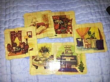dimenzije barskih stolica: Podmetač za čaše, bоја - Braon, Novo — 3