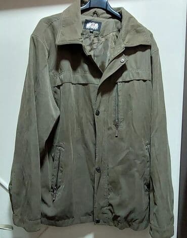 pull and bear jakne kengur: Jakna za prelazni period, XL (EU 54), bоја - Maslinasto zelena — 1