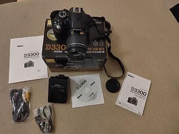 geemy model gm 6050: Nikon D3300 AF‑P 18–55 VR Kit - DSLR fotoaparat sa DX (APS‑C) — 2