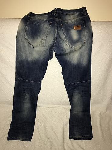 muske bele farmerke: Original Antony Morato farmerice 34 100% cotton Polustruk 47cm,duzina — 4