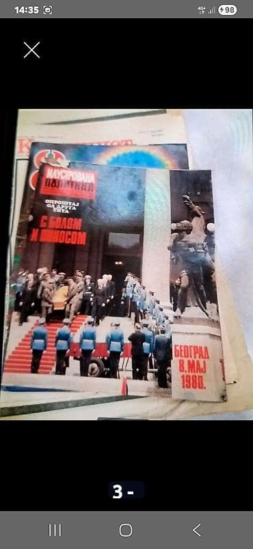 stoni fudbal igracka za decu: Kolekcija štampanih izdanja posvećenih Josipu Brozu Titu - Specijal — 3