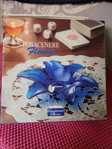 kante za mast metalac cena: Pepeljara, bоја - Tamnoplava, Novo — 2