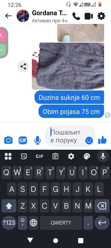 mini suknje: M, Midi, bоја - Šareno — 3