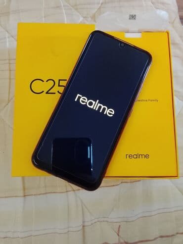 Mobile Phones: Realme C25Y, 4 GB, color - Grey, Fingerprint — 12