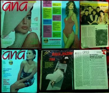 Lov i ribolov: Bazar 8 broja, Glorija 5 broja, Ana 2 broja, Duga Žena, Vreme Zabave — 7