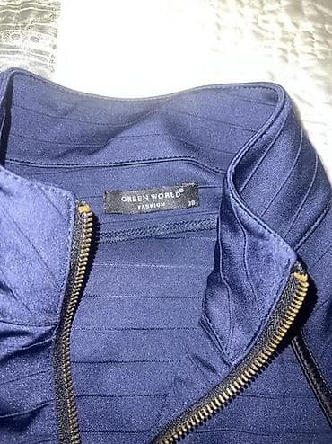 de facto odeća: GREEN WORLD fashion haljina vel.S Prelep model,kao novo — 4