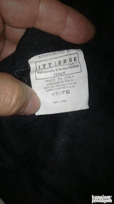 brojanica za bebe: Originalni Dolce &Gabana duks L 100% cotton Ramena 49cm, duzina — 5