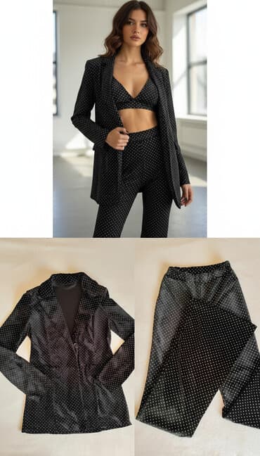 Suits: 9Fashion Woman, One size, color - Black — 1