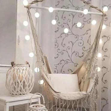 Home care products, Housewares: Viseća ljuljaška fotelja – makrame stil - Tip: viseća — 3
