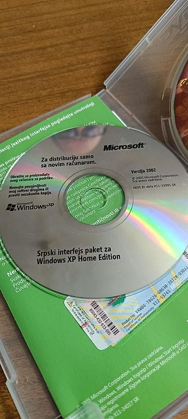 4g ruter sa sim karticom telenor: Microsoft Windows XP Home Edition – OEM disk sa Service Pack 2 - — 5