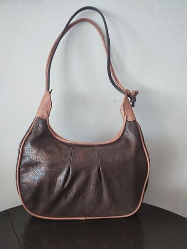 muske kozne torbice armani: Elegantna torbica, Materijal: Koža — 3