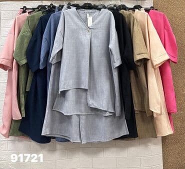 pojasevi za haljine: 2XL (EU 44), 3XL (EU 46), 4XL (EU 48), Single-colored, color - Light blue — 4