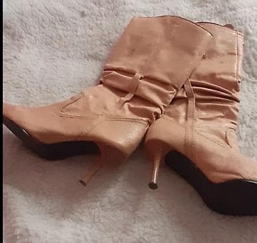 bez bermude: Čizme, 37, bоја - Bež — 4