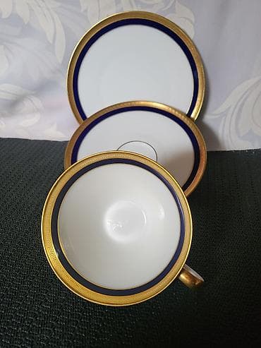 antiques: Lux set 1939g+ Heinrich i Co.Bavaria. Luksuzni set -zlatni bokal na — 7