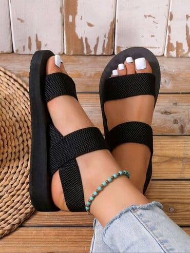 zenske espadrile sa platformom: Sandals, 40 — 2