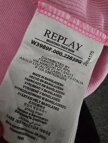 Women's T-shirts and tops: Replay ženska majica bez rukava (racerback) – roze - Brend: Replay - — 5