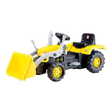 igračke traktori: Traktor na pedale sa kašikom 52x45x106cm 8500 din — 1