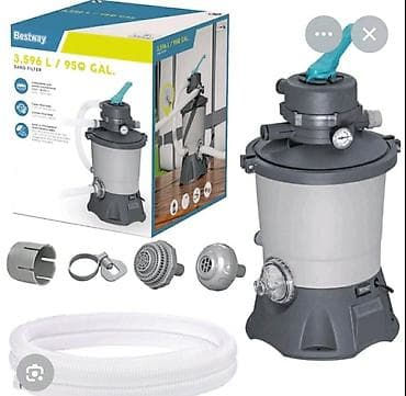 sobe za bebe decake: Bestway peskoviti filter za bazen – kapacitet 3.596 l/h (950 gal/h) - — 1