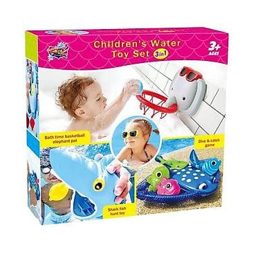 deciji alat igracke: Dečiji set za vodu 3 u 1 - Višenamenski set za igru u kadi, bazenu — 1