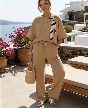 mango parfem 3: Dvodijelni ženski komplet – ležerna elegancija za svaki dan - Gornji — 4