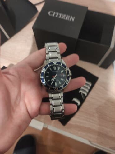 zlatni lančić muški: Klasični sat, Citizen, Muški — 13