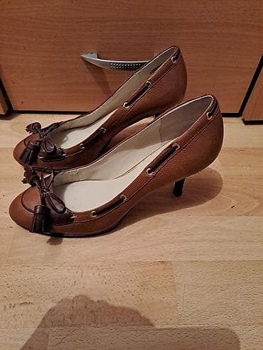 kozne cizme beograd: Braon salonke "Nine West", broj 40. Odlicno ocuvane, spolja bez — 4