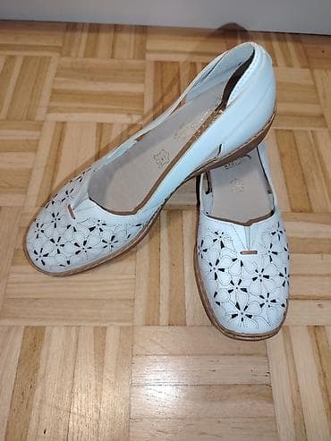 baletanke 41: Kožne baletanke/papuče Rieker ug 25cm - Gornjište: prirodna koža sa — 3