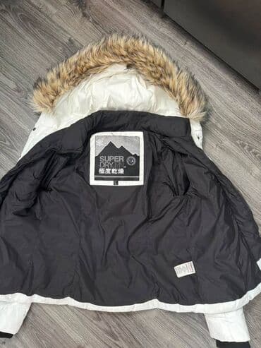 zimska jakna: SUPERDRY original jakna, prelepa, malo je zaprljana ispod mesta gde se — 7