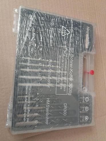 alat beograd: Set burgija i pinova 300 komada set sadrzi: - 276 tipli - 5 kom — 3