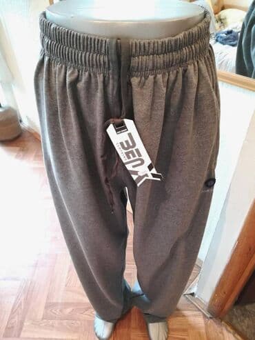 kačketi sa životinjama: Sweatpants, 5XL (EU 62), color - Grey, Cotton — 1