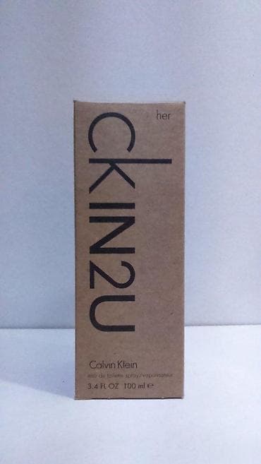 Personal Items: CALVIN KLEIN CK IN2U HER EDT100ML TSTR | Calvin Klein CK In2U Her — 4