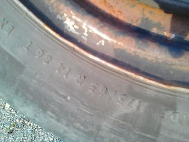 tockovi za samohodnu kosacicu: Točkovi 14" Ford Dva točka sa letnjim gumama Continental 175/65R14 — 3