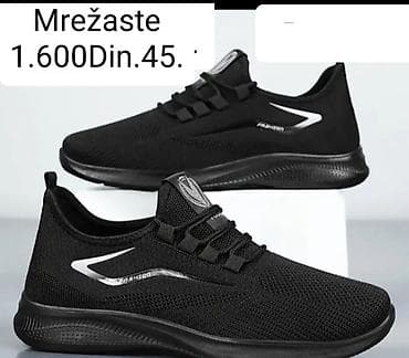 Mrežaste patike – crne, lagane i prozračne - Materijal gornjišta