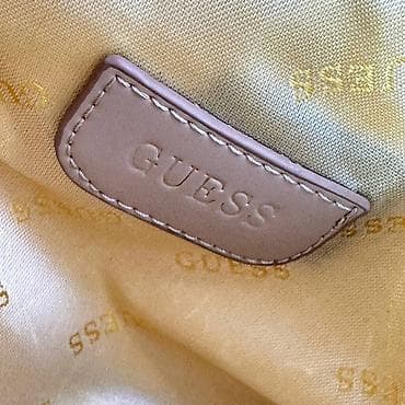 italijanske torbe: Mini torba Guess 1981 – monogram platno - Model: mini tote/crossbody — 6